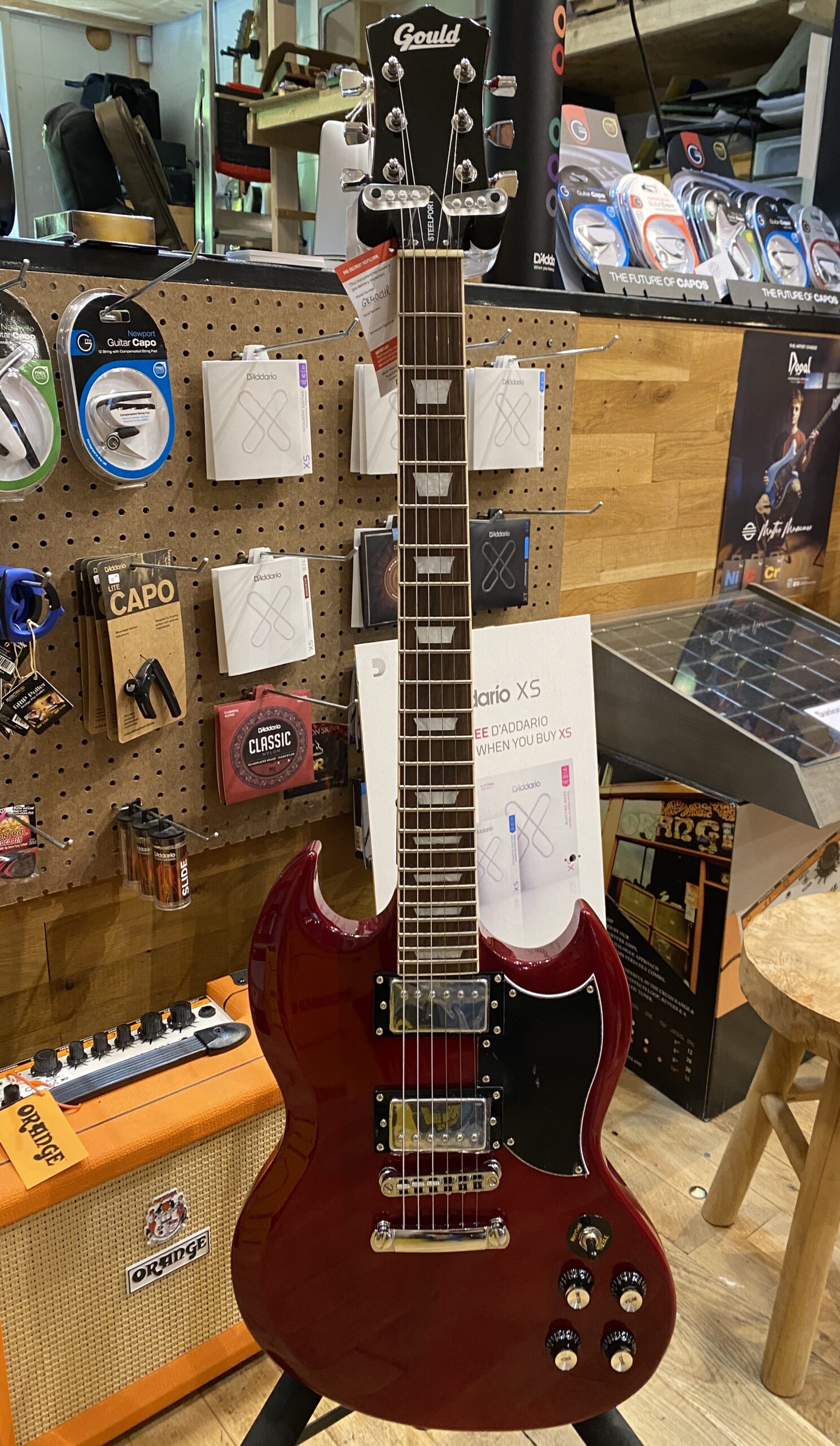 Gould Steelport Dark Cherry Red
